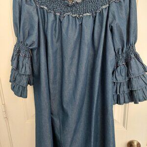 Plus size Jean dress